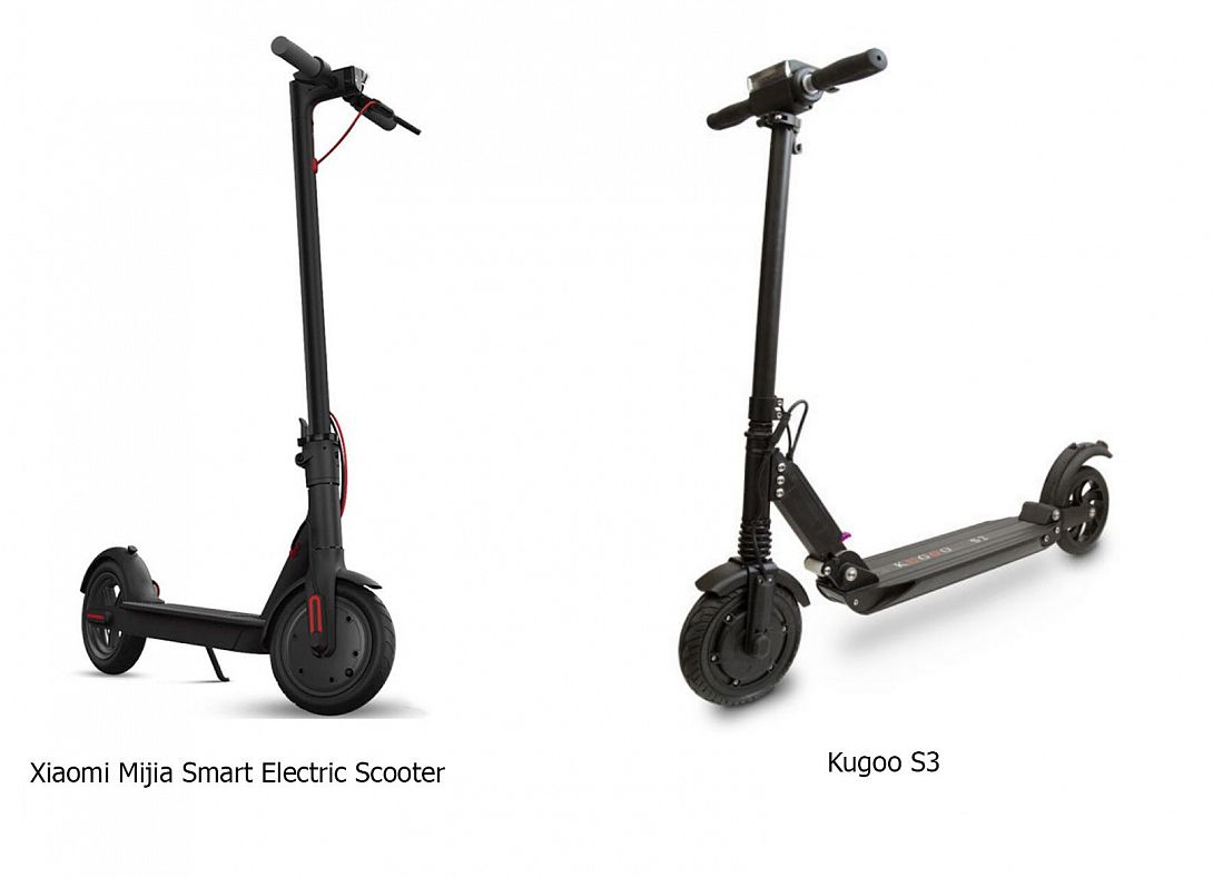 Сравнение электросамокатов Xiaomi Mijia Smart Electric Scooter и Kugoo S3